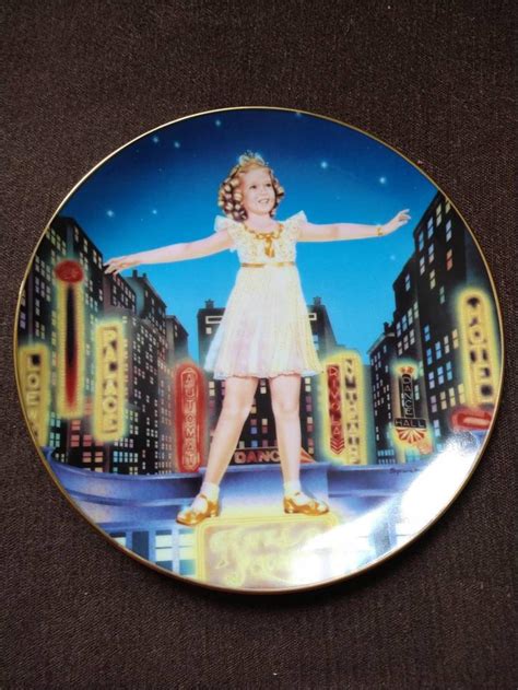 At traditional auction these collector plates from the 1980s sell generally for 5 to 15. . Shirley temple plates